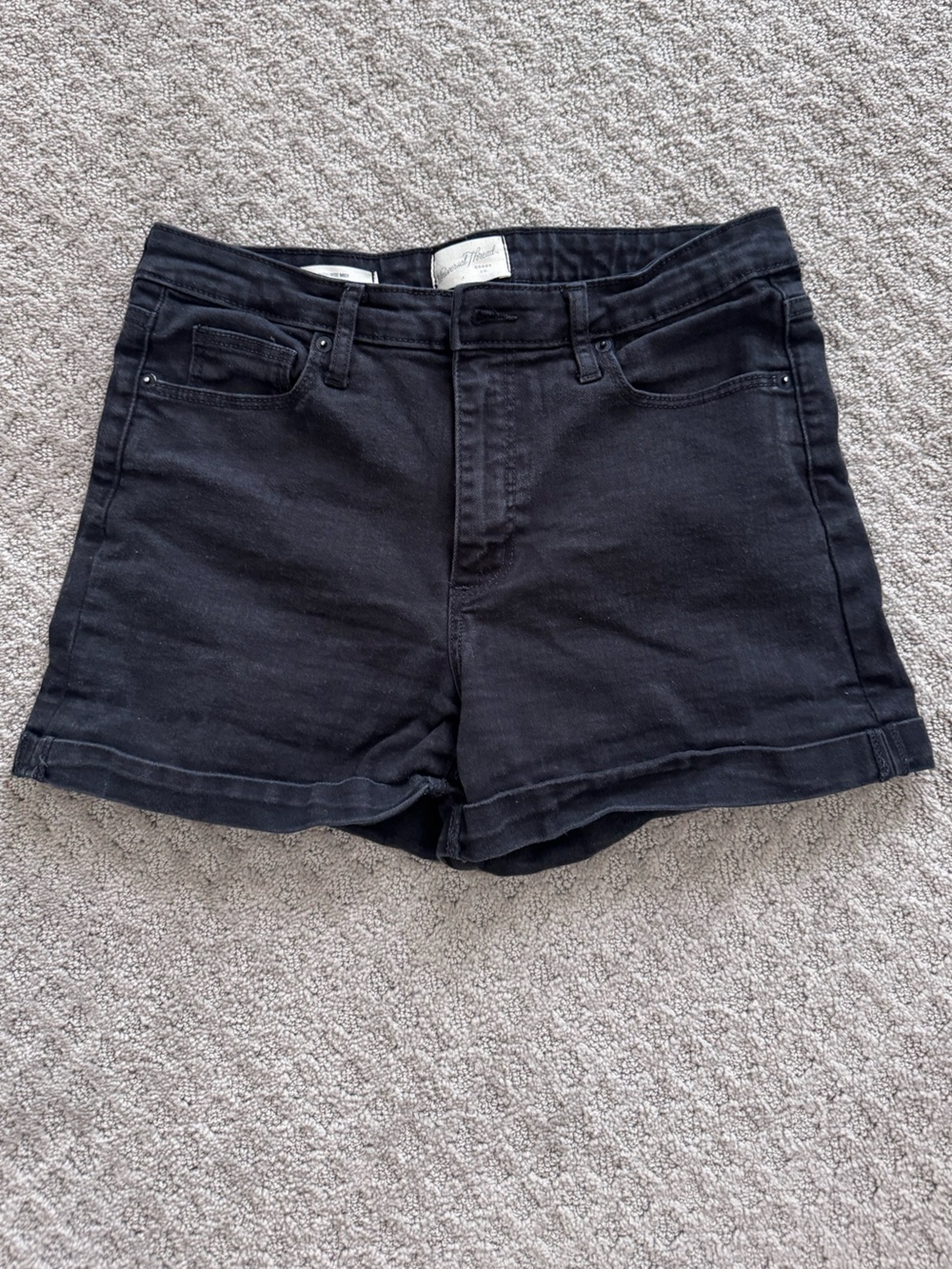 Universal Thread Black Denim Jean Shorts